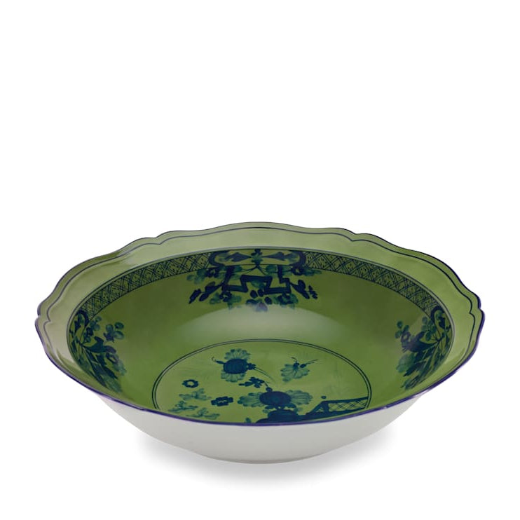 Malachite Round Serving Bowl