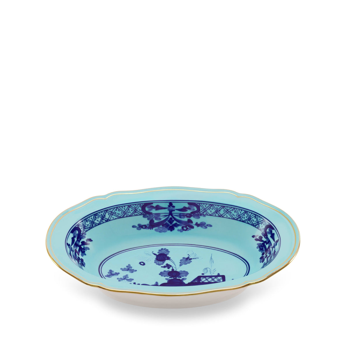 Iris Oval Serving Bowl