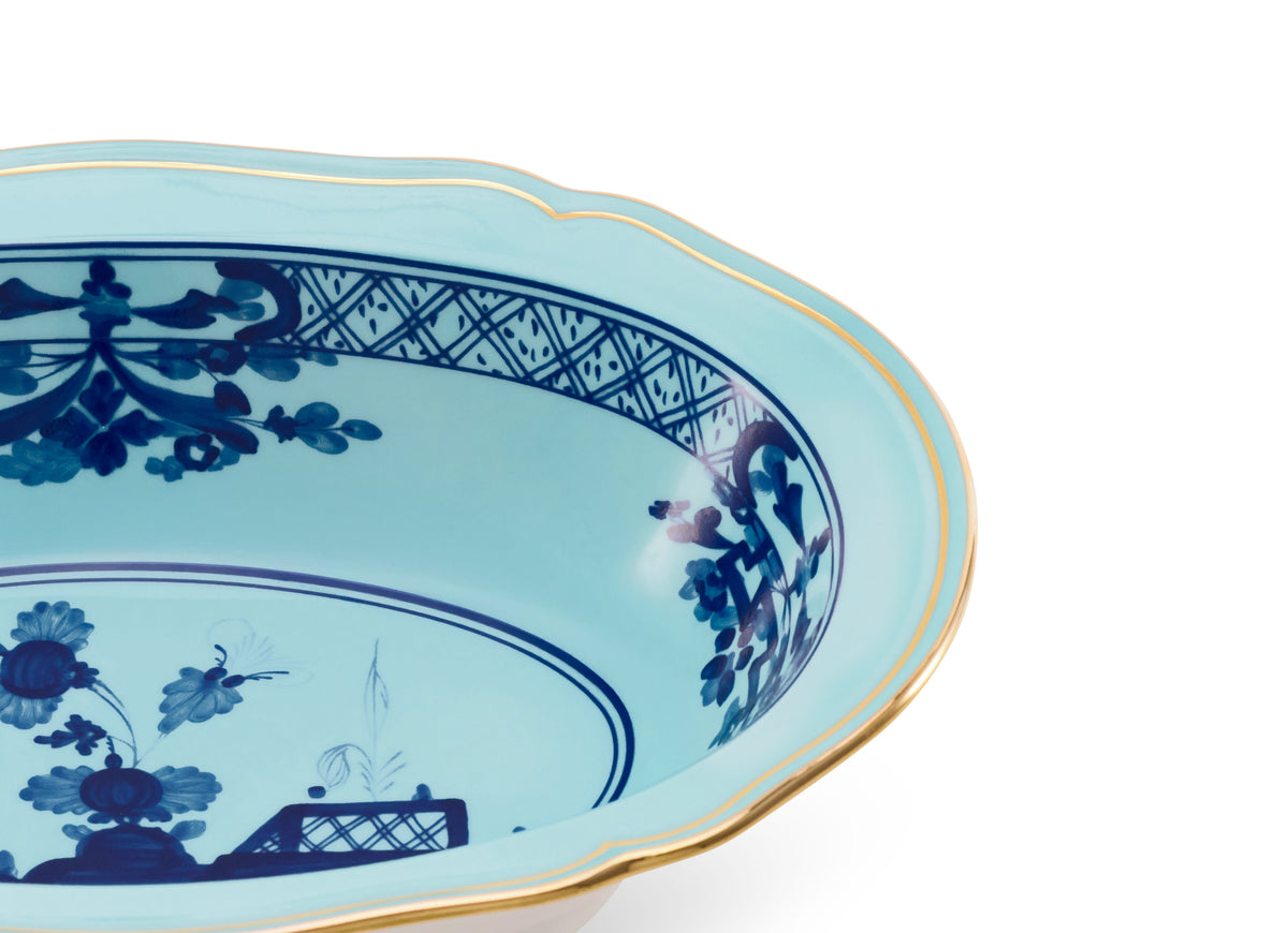 Iris Oval Serving Bowl