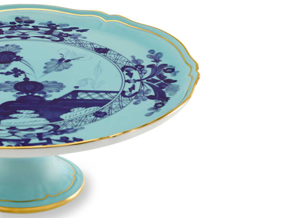 Iris Cake Stand, 12"