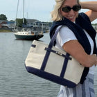 Navy Everyday Tote