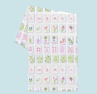 Mahjong Tea Towel