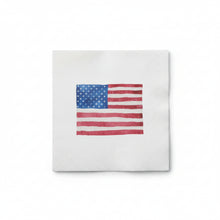 USA Flag Cocktail Napkin