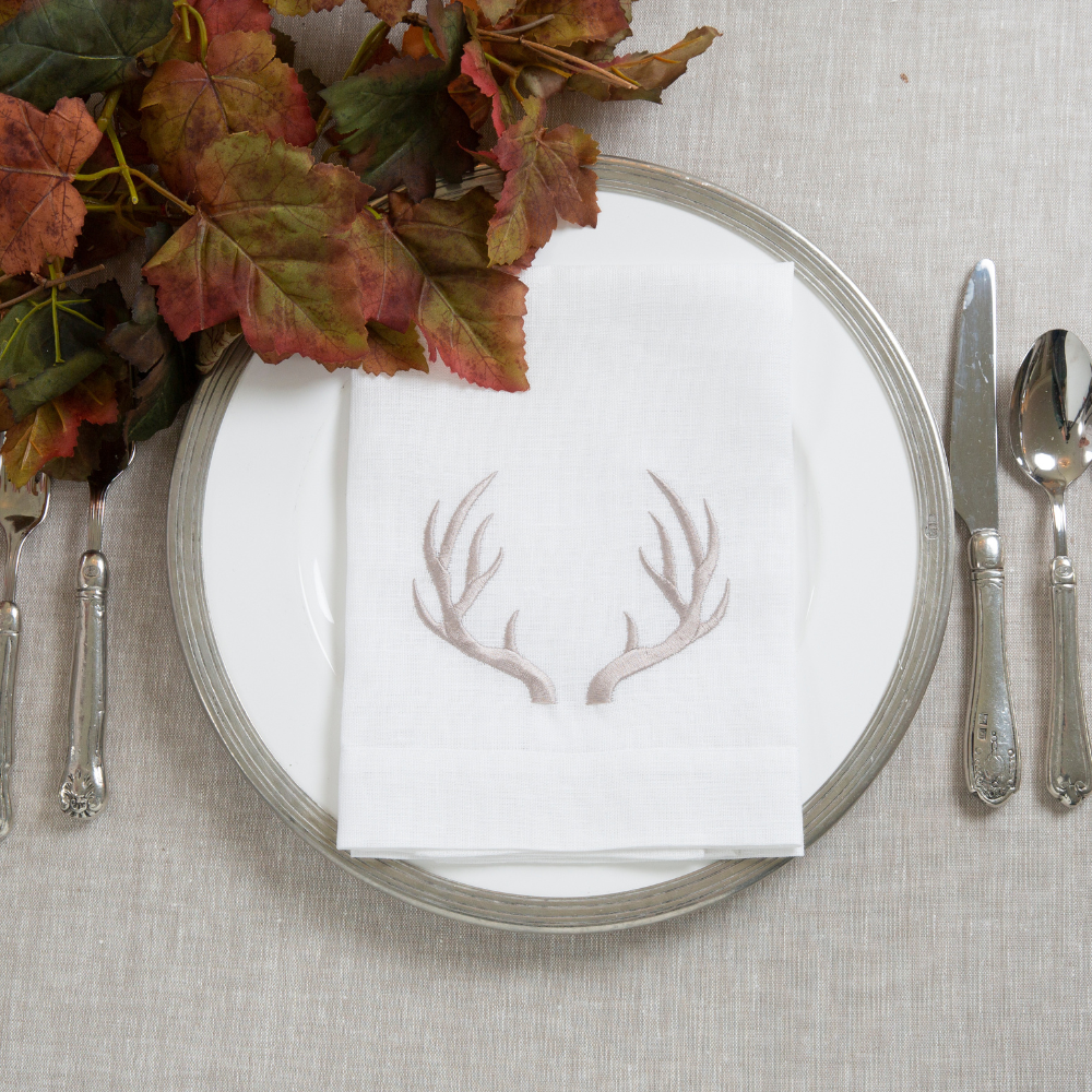 Antler Tri-Fold Napkin