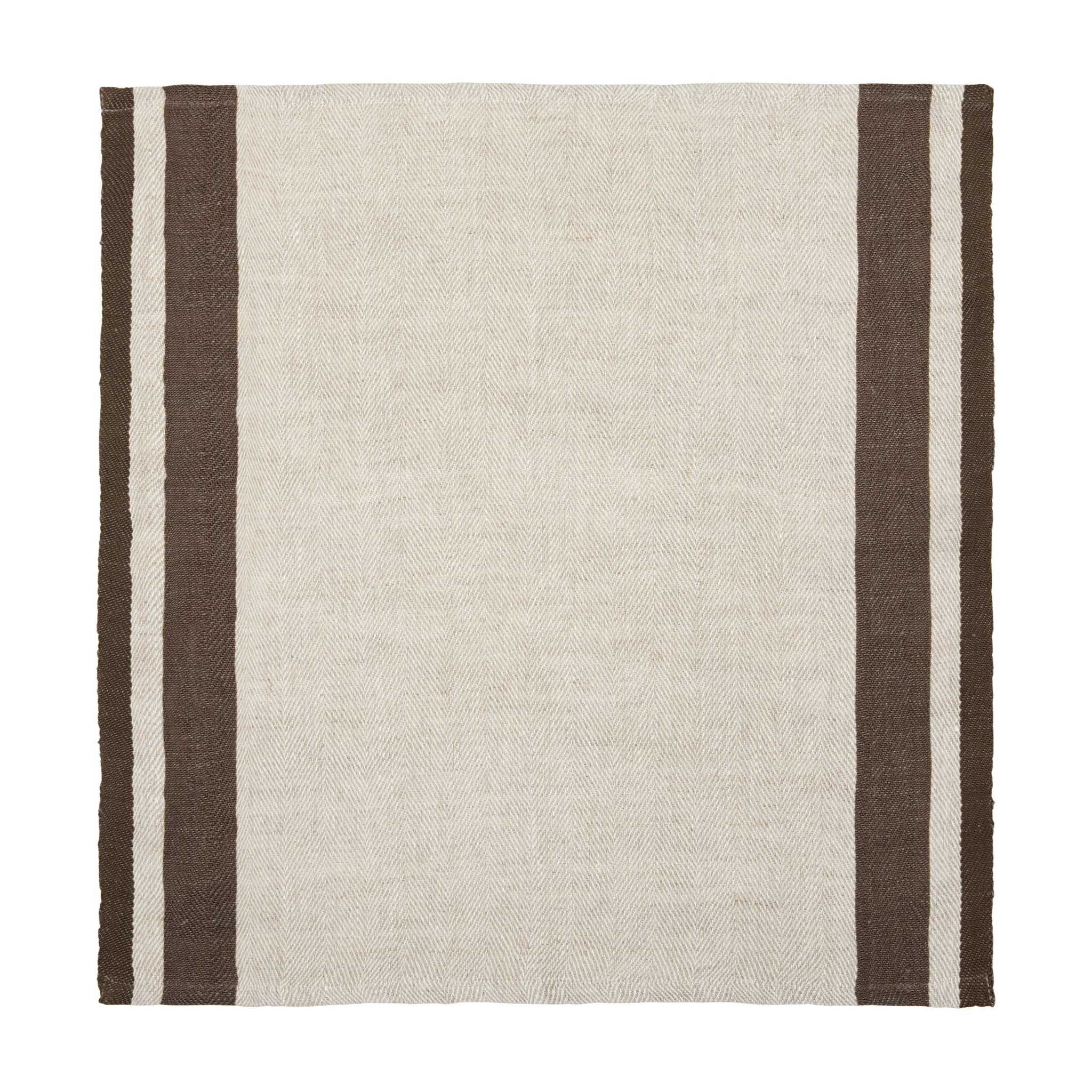 Classic Natural & Brown Napkins
