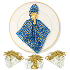 Palmetto Napkin Rings, S/4