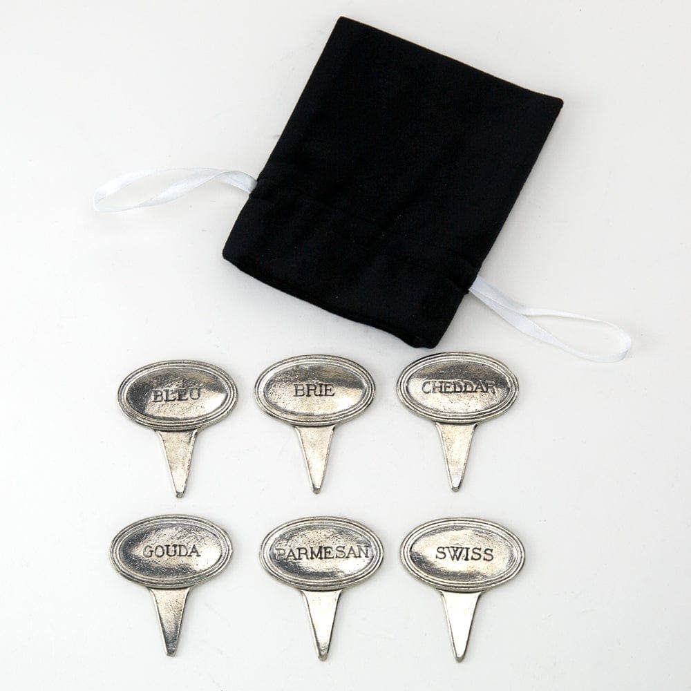 Set of 6 Formaggio Markers