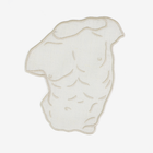 Greek Sculpture Linen Cocktail Napkins, Set of 4