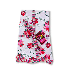 Poinsettia 86" Round Tablecloth