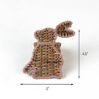 Rattan Bunny Napkin Ring