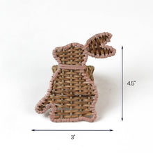 Rattan Bunny Napkin Ring