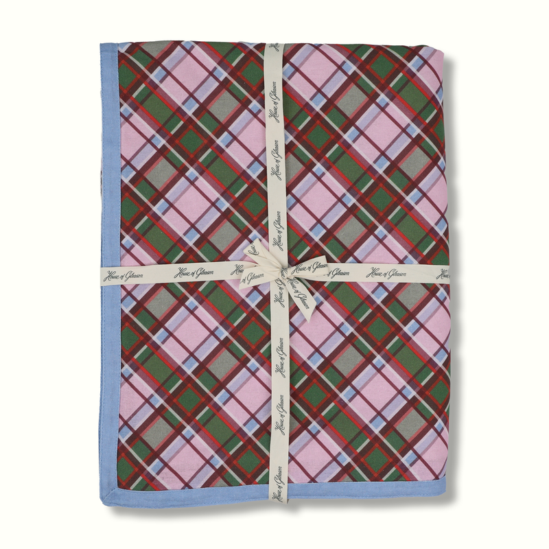 Holiday Plaid 54x54" Square