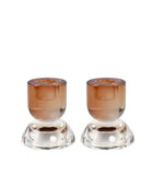 Peach Candle Holder/Tea Light
