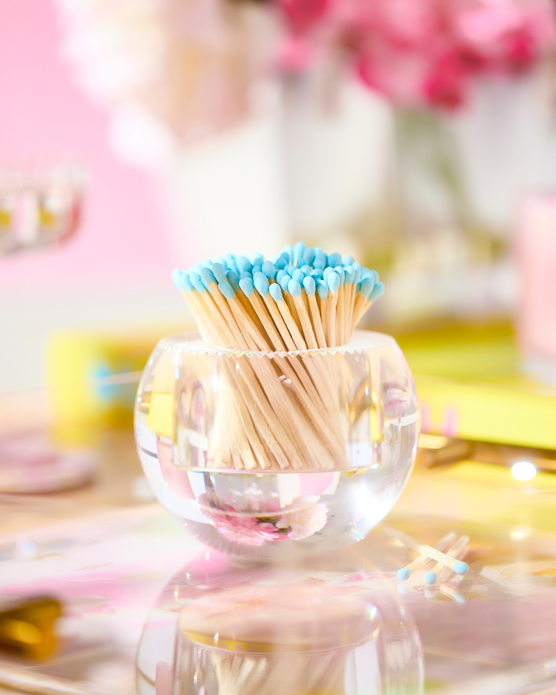 Match Striker, Light Blue Matches