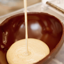 Easter Egg with Lemon and Rosemary, 70% Dark Chocolate