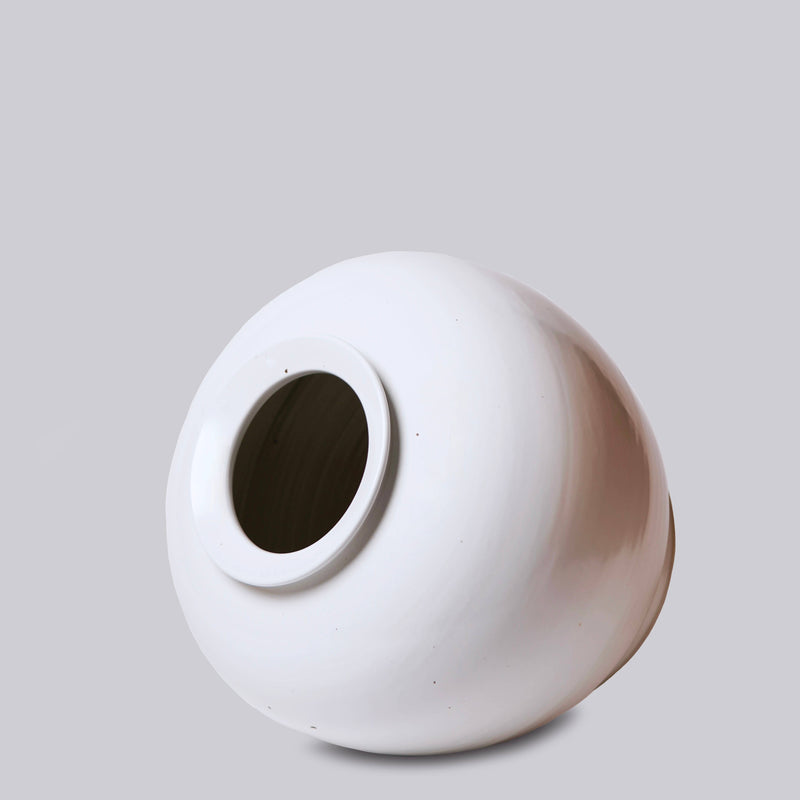 Rustic Porcelain Pot