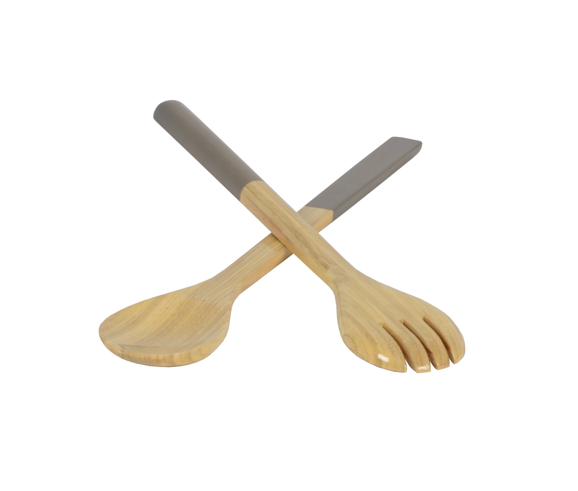 Bamboo 14.7 White Server Set