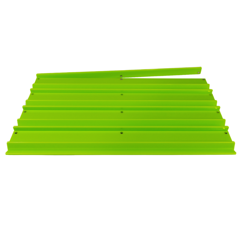 Chartreuse Acrylic Mahjong Magnetic Racks & Pushers