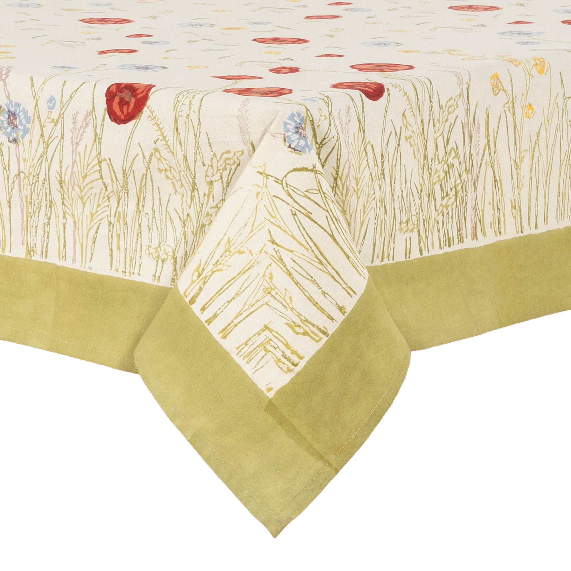 French Fields 90" Round Tablecloth