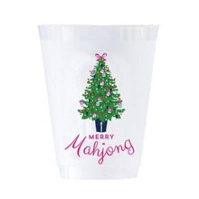 Merry Mahjong Christmas Shatterproof Cups