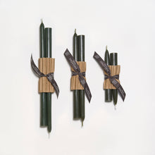 12" Peacock Blue Tapers