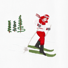 Skier Jill Hand Towel