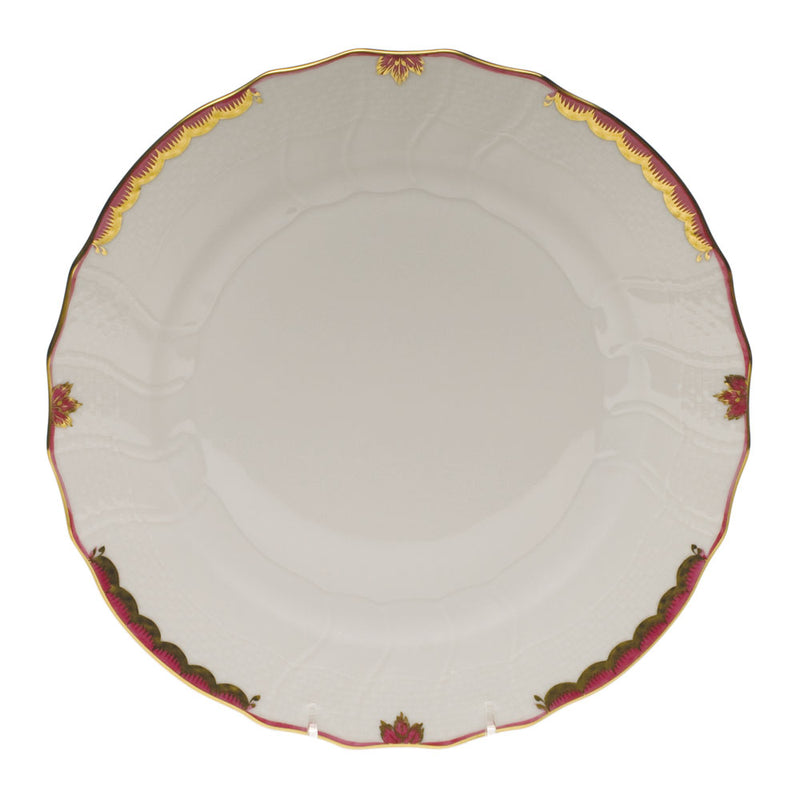 Herend Princess Victoria Pink Dinner Plate, 10.5D