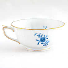 Herend Chinese Bouquet Blue Tea Cup