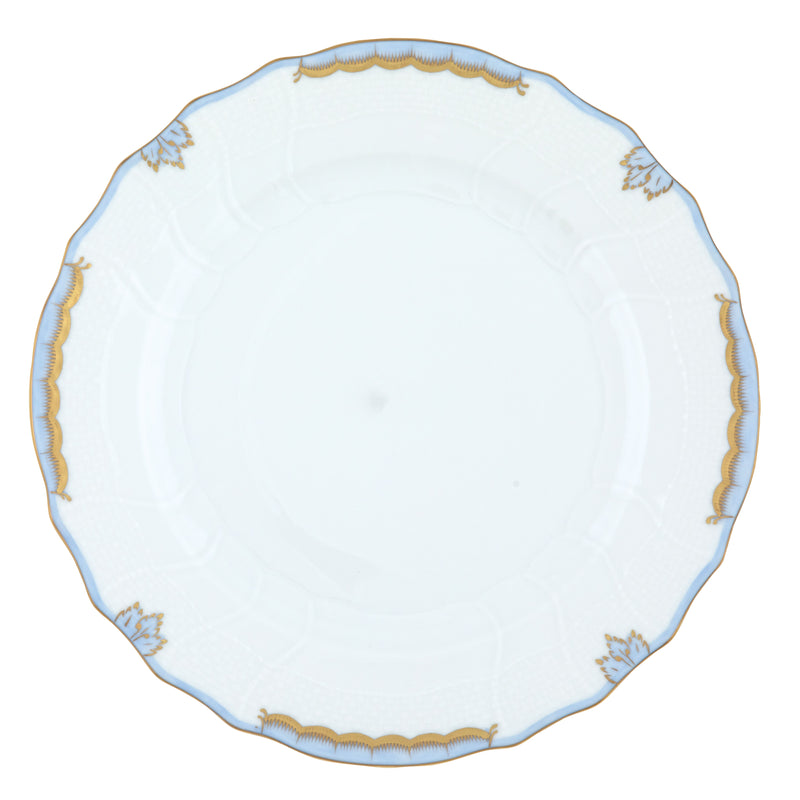 Herend Princess Victoria Light Blue Dinner Plate, 10.5D