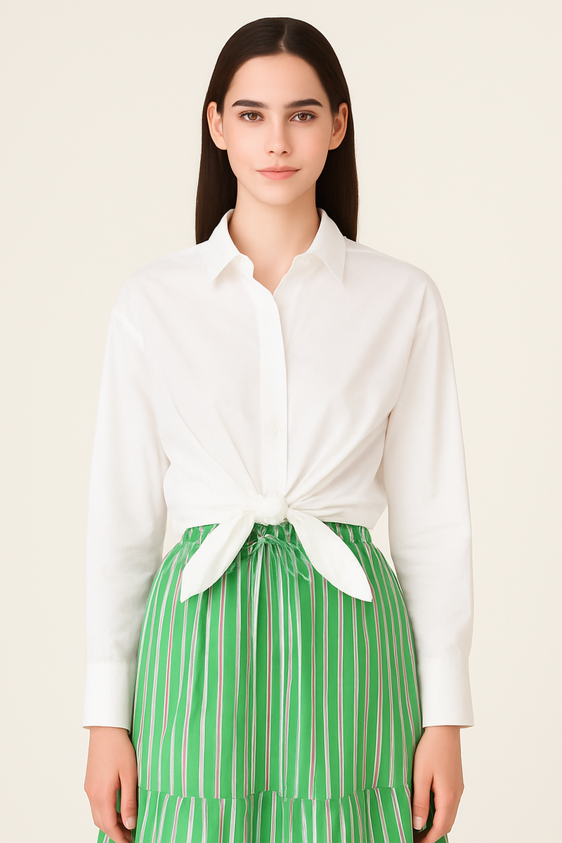 Augusta White Blouse