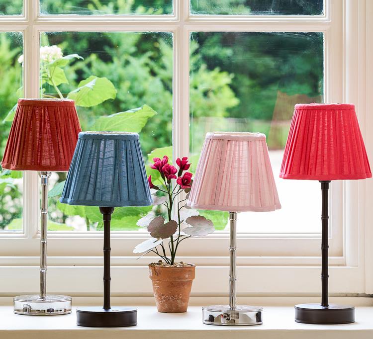 Light Pink Scallop Lampshade