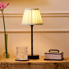 Sage Stripe Lampshade