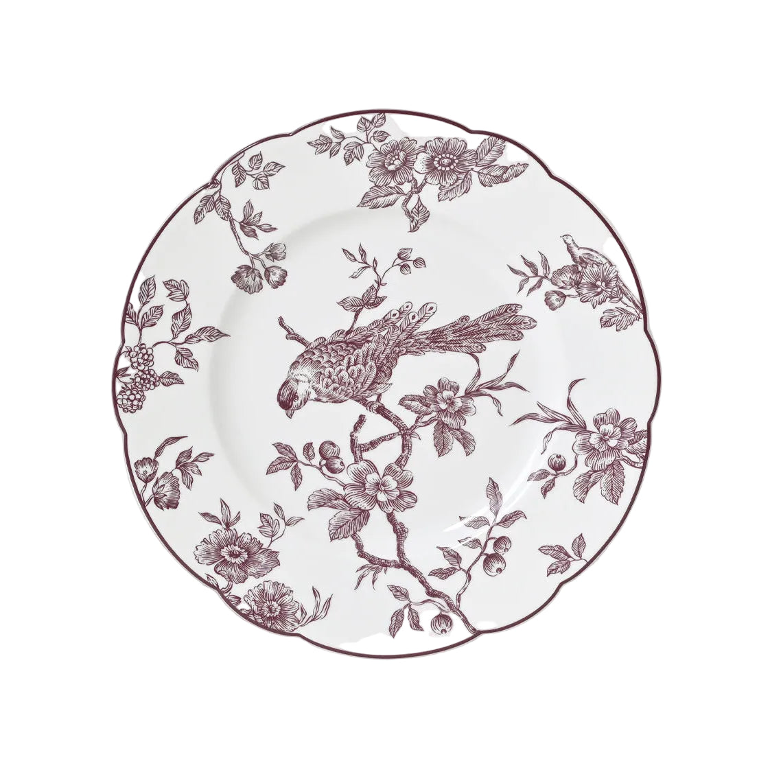 Albertine Salad Plate, Prune