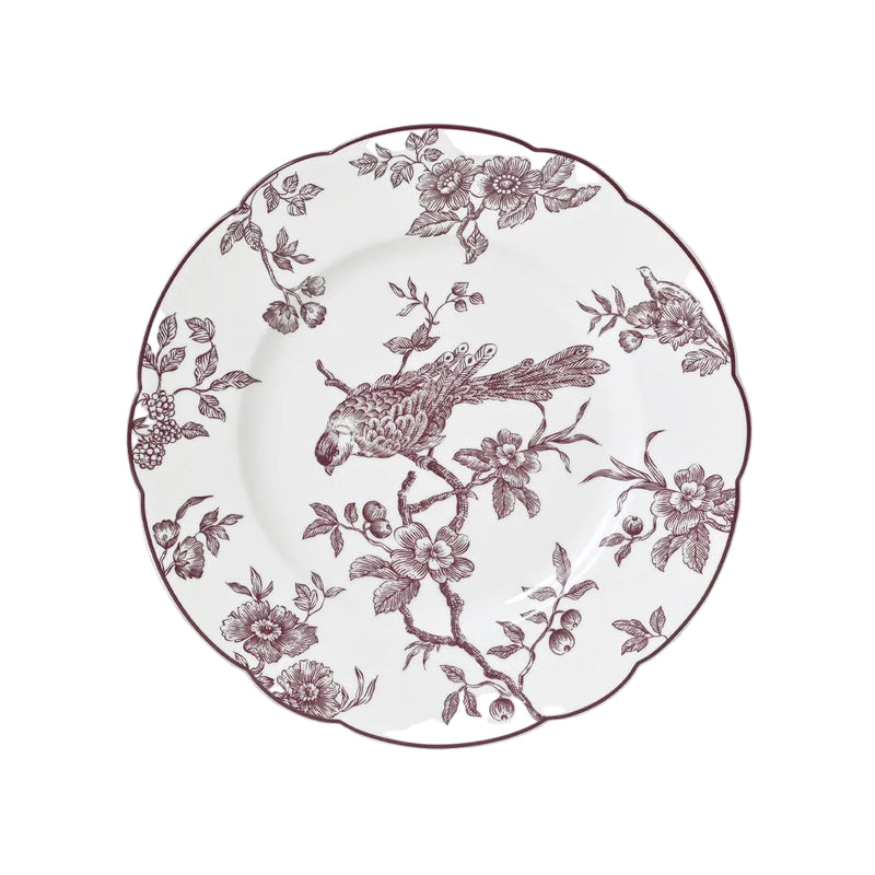 Albertine Salad Plate, Prune