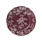 Albertine Salad Plate, Prune Background