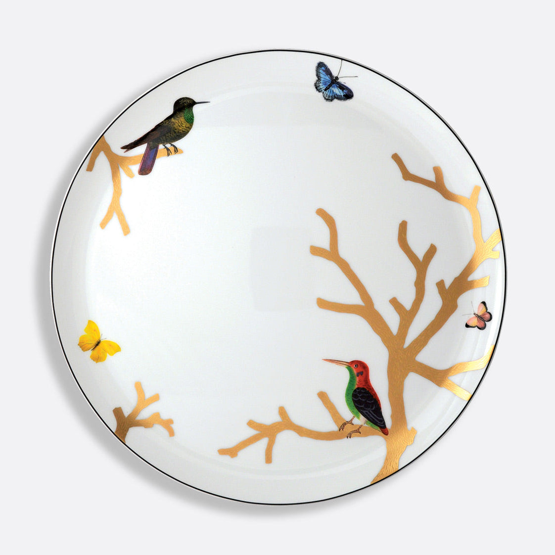 Aux Oiseaux Tart Platter, Round 13"