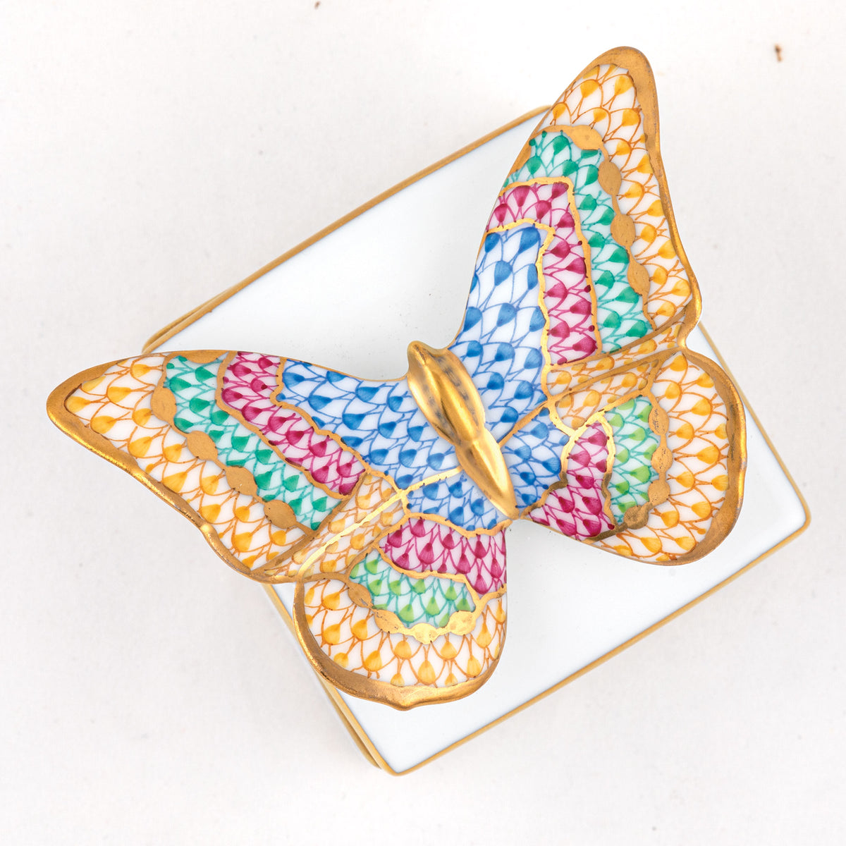 Herend Butterfly Box