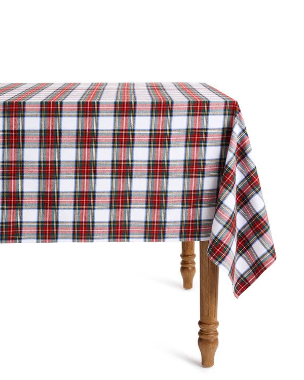 Balmoral Tartan Tablecloth, 108x70"