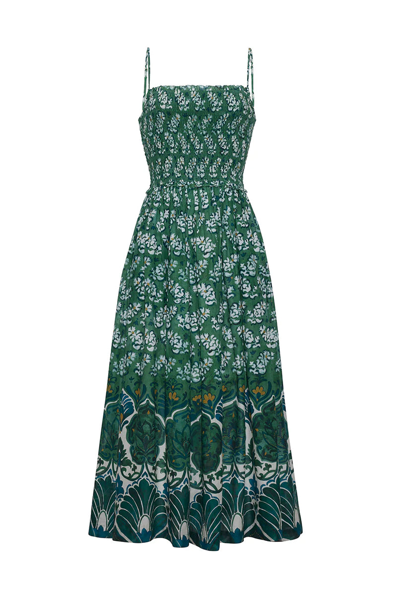 Carmen Samara Green Dress by Cara Cara