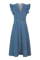 Denim Midi Dress