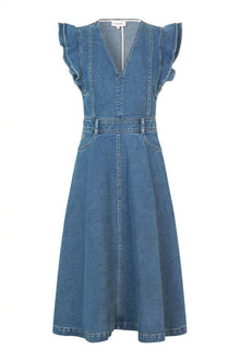 Denim Midi Dress