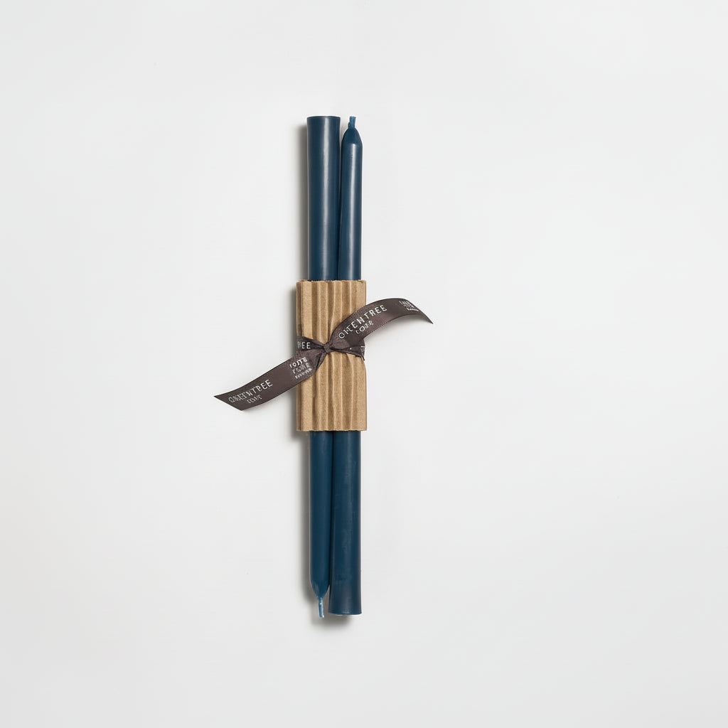 12" Blue Slate Tapers