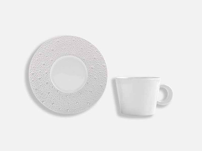 Écume Perle Tea Cup and Saucer