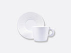 Écume White Teacup and Saucer 5.7oz.