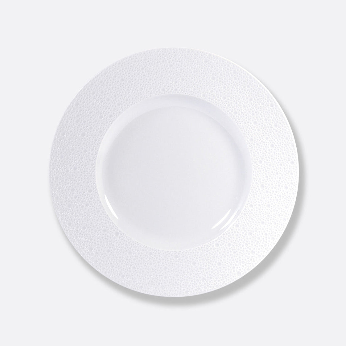 Écume White Service Plate, 11.5"