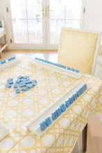 Gold Cane 53x53" Square Table Topper