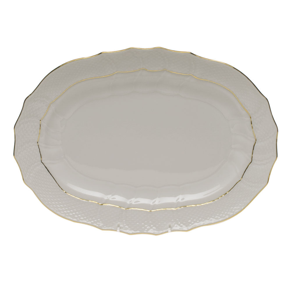 Herend Golden Edge Platter, 13D