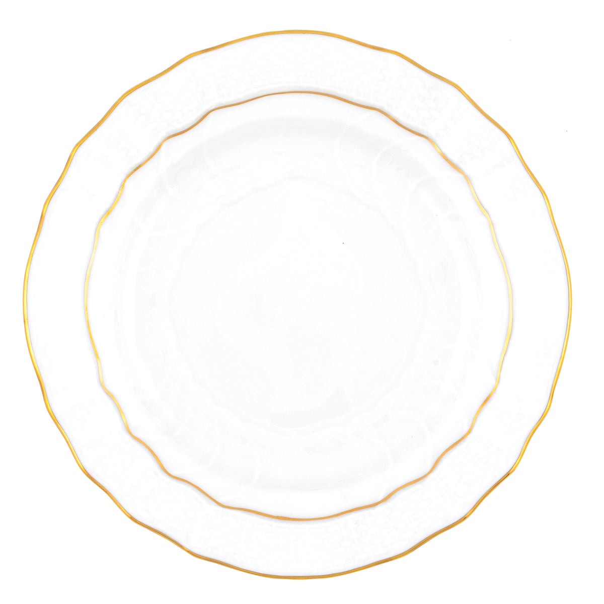 Herend Golden Edge Bread and Butter Plate, 6D