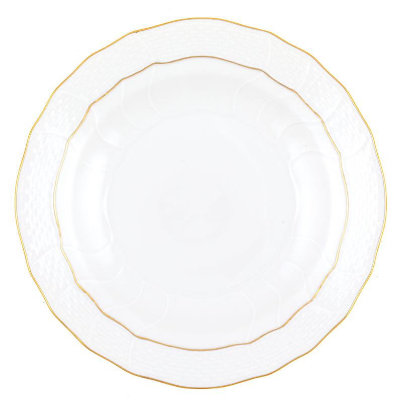 Herend Golden Edge Dessert plate, 8.25D
