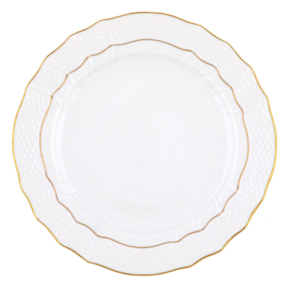 Herend Golden Edge Service plate, 11D